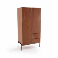 Шкаф С 2 дверками Lodge единый размер каштановый LA REDOUTE INTERIEURS  фото, kupilegko.ru